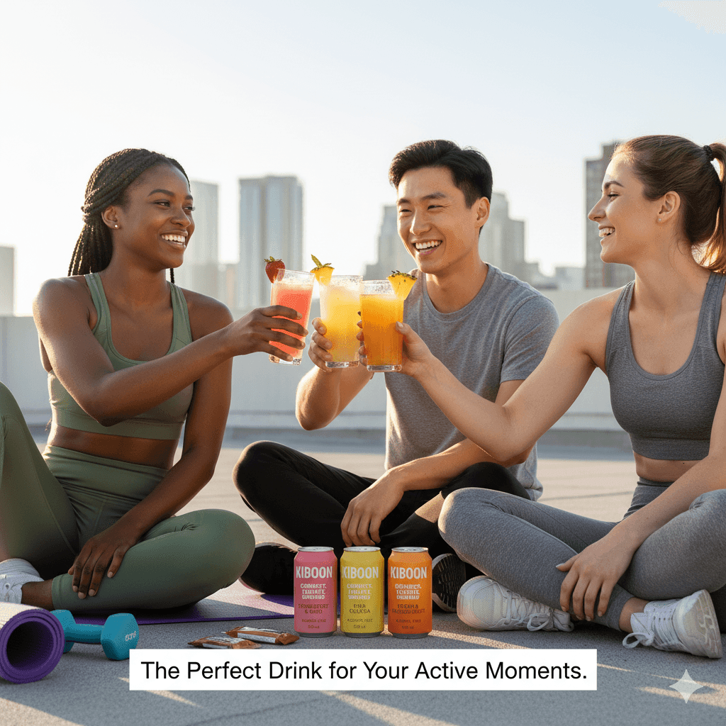 The Perfect Drink for Your Active Moments