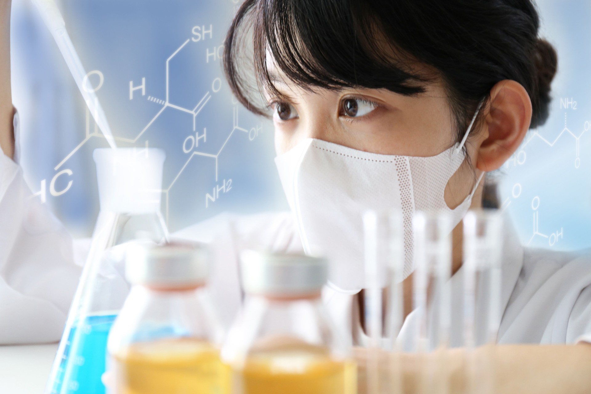 Experiments in the laboratory